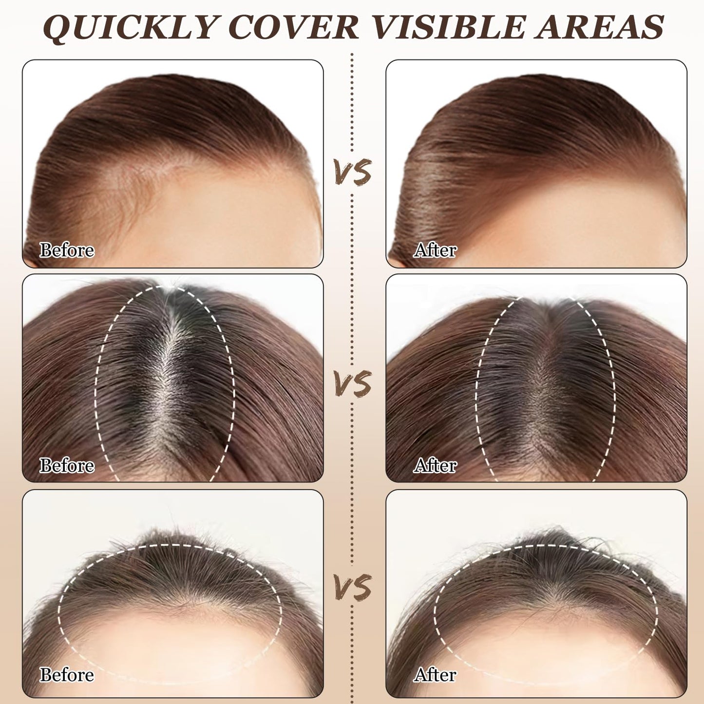Hairline Powder - Concealing Hair Powder for Women & Men