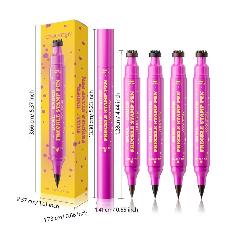 Freckle Stamp & Eyeliner Pen – Waterproof Faux Freckles