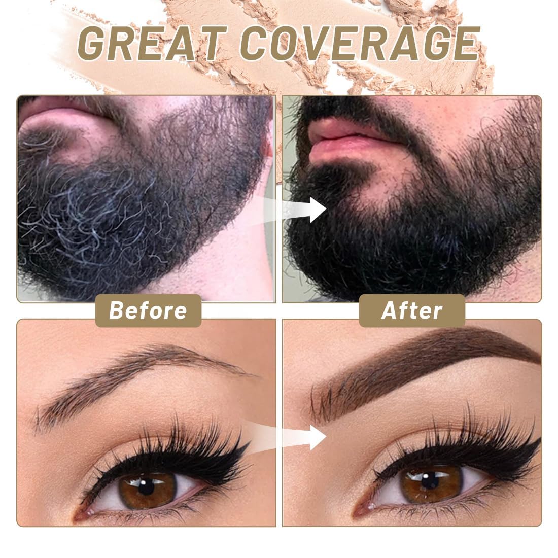 Hairline Powder - Concealing Hair Powder for Women & Men