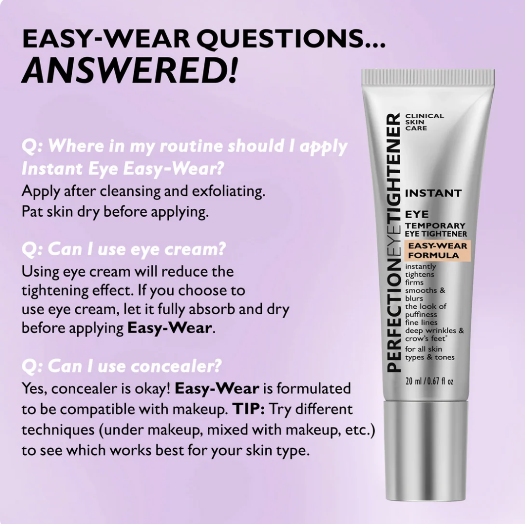 Instant Eye Tightener Easy-Wear Formula with Free Brush!