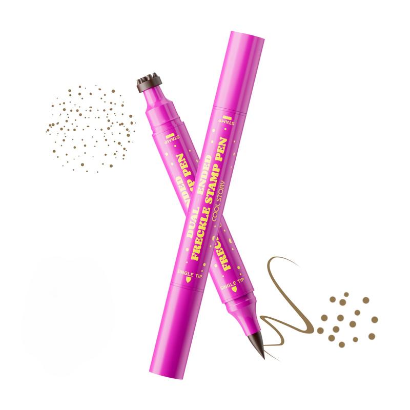 Freckle Stamp & Eyeliner Pen – Waterproof Faux Freckles