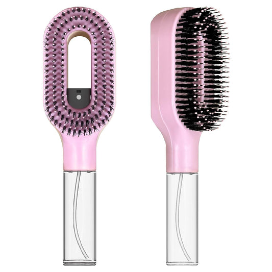 2-in-1 Detangling Mist Hair Brush