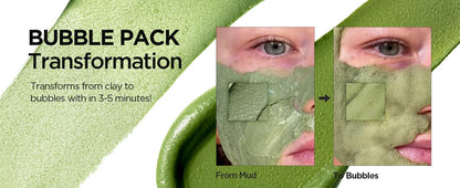 Korean Holy Basil Bubble Deep Mask