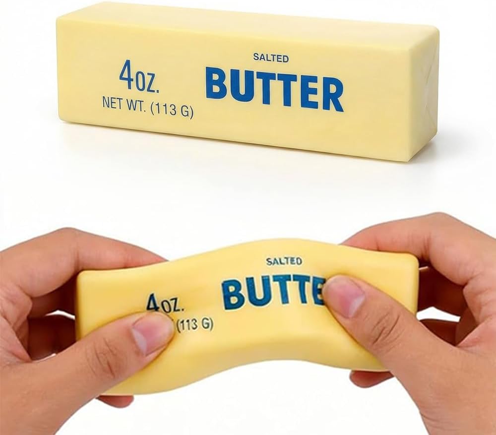 Squishy Butter Stick – Sticky, Soft & Slow-Bounce Stress Relief Toy