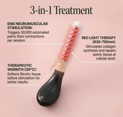 PelviLift™ 3-in-1 Clinical Muscle Toner | EMS & Red Light Therapy