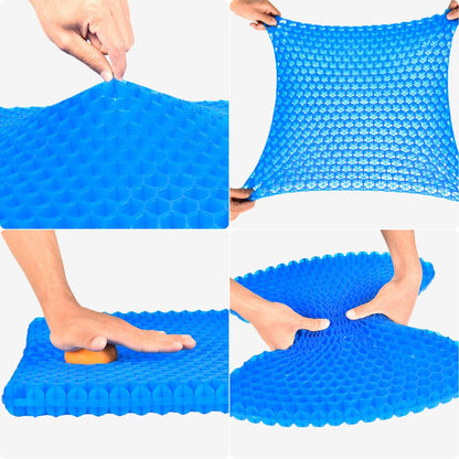 Cooling Gel Seat Cushion – Instant Comfort & Pain Relief for Long Sitting