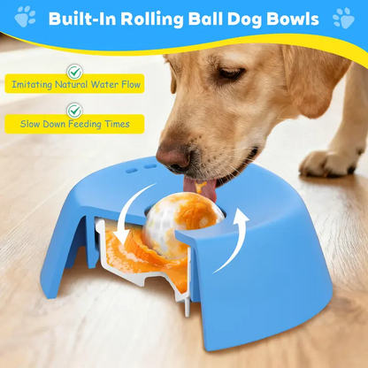 SlowFeast™ Non-Slip Lick Bowl – Anti-Choke Pet Feeder for Dogs & Cats