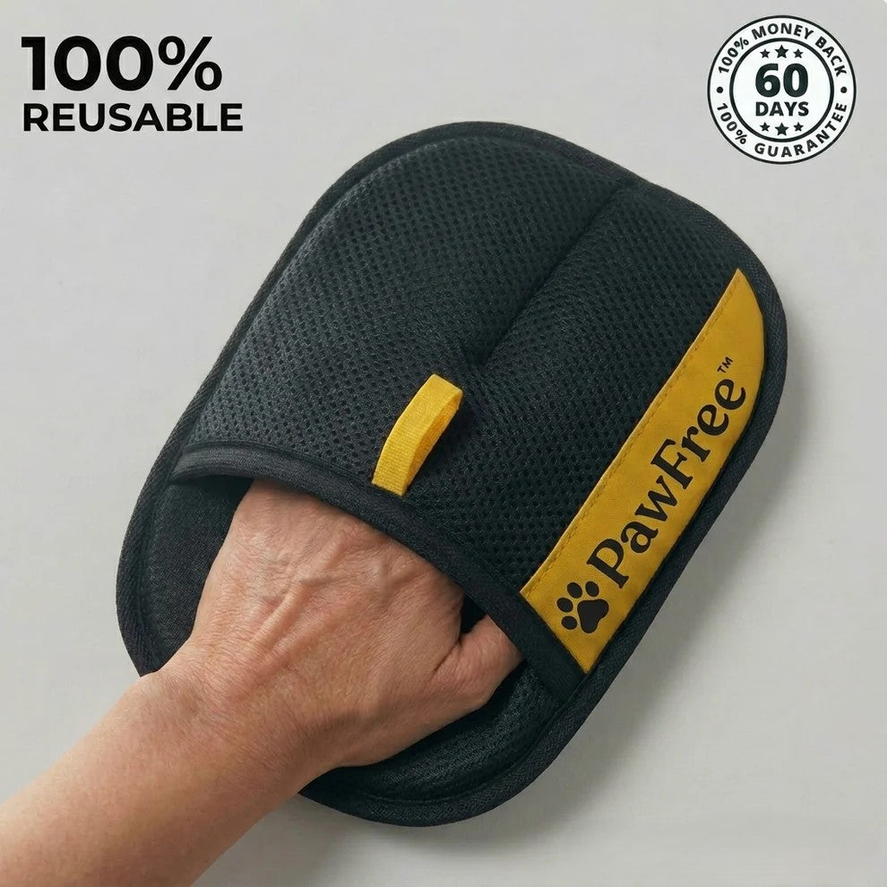 Pet Hair Removal Gloves for Cats & Dogs