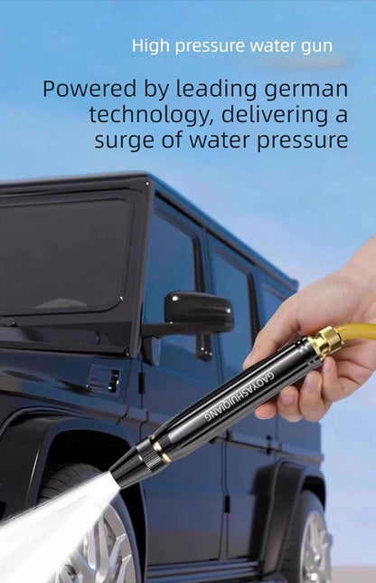 High-Pressure Water Gun with Booster Nozzle – Multi-Use Car Wash & Garden Sprayer