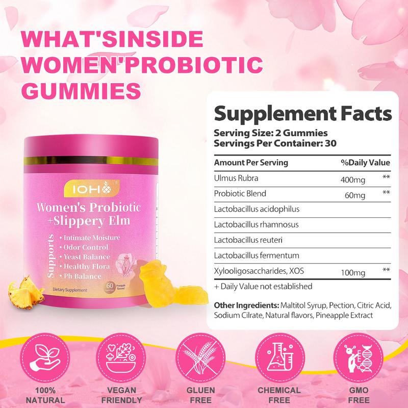 Her Juicy Feminine Probiotics Gummies-All in One Solution