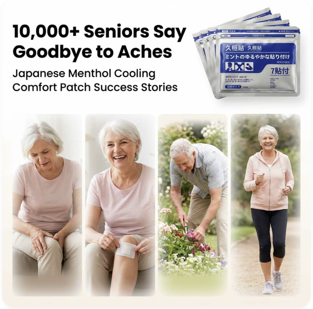 Japanese Pain Patches - High Absorption Glucosamine/chondroitin & Herbs