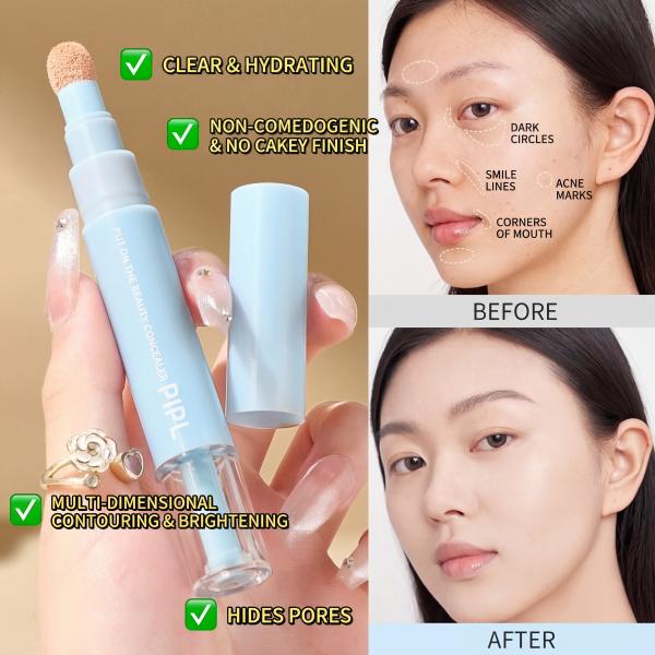LUMIÈRE Veil™ Dual-Effect Concealer & Foundation – 24H Flawless Matte Perfection