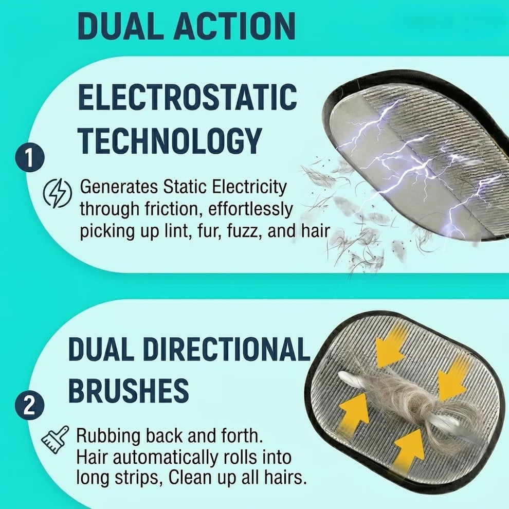 Pet Hair Removal Gloves for Cats & Dogs
