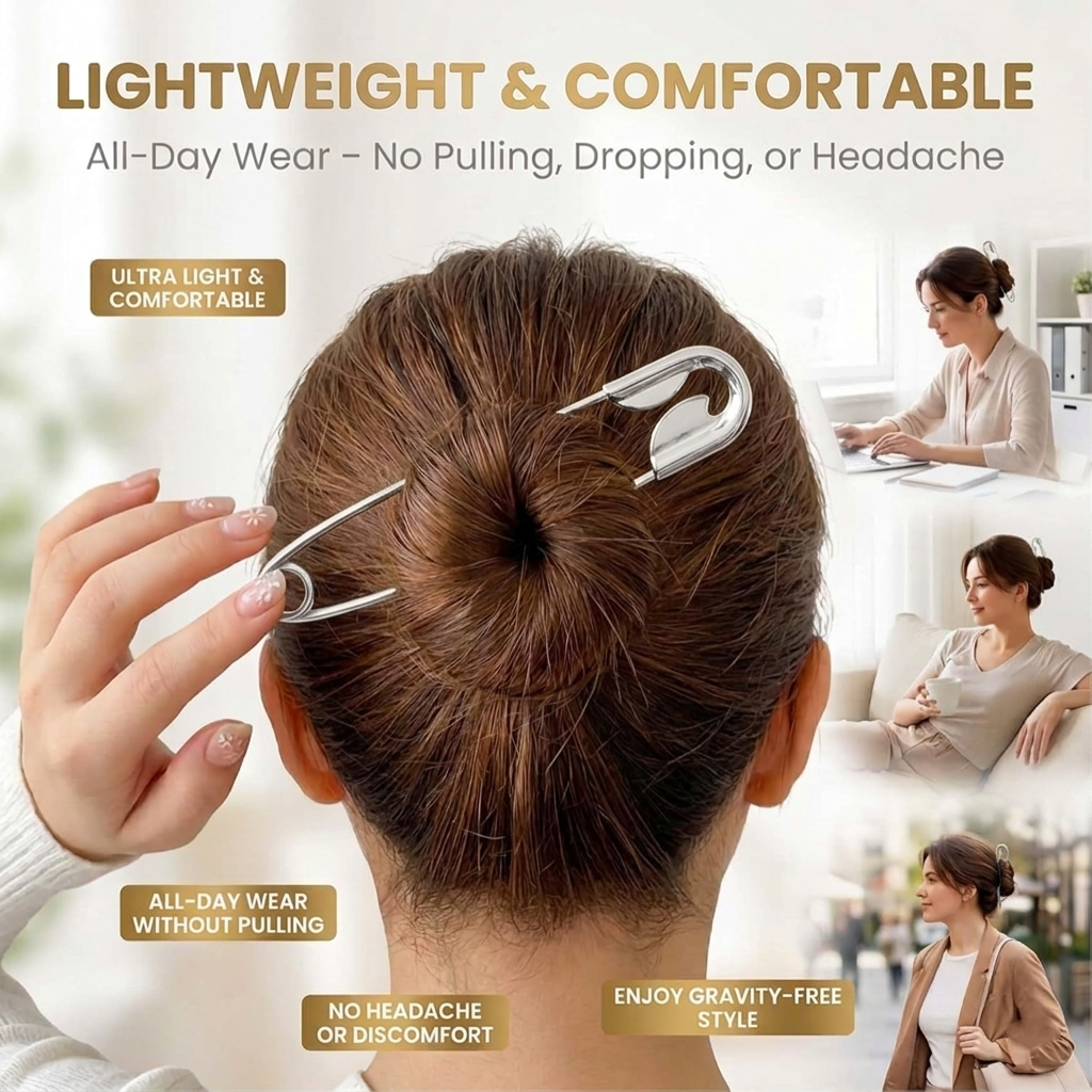 LumiPin™ Mega Safety Hairpin
