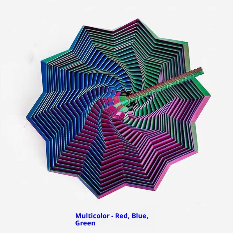 Expanded Sensory Fidget Star With Handle