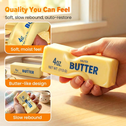 Squishy Butter Stick – Sticky, Soft & Slow-Bounce Stress Relief Toy