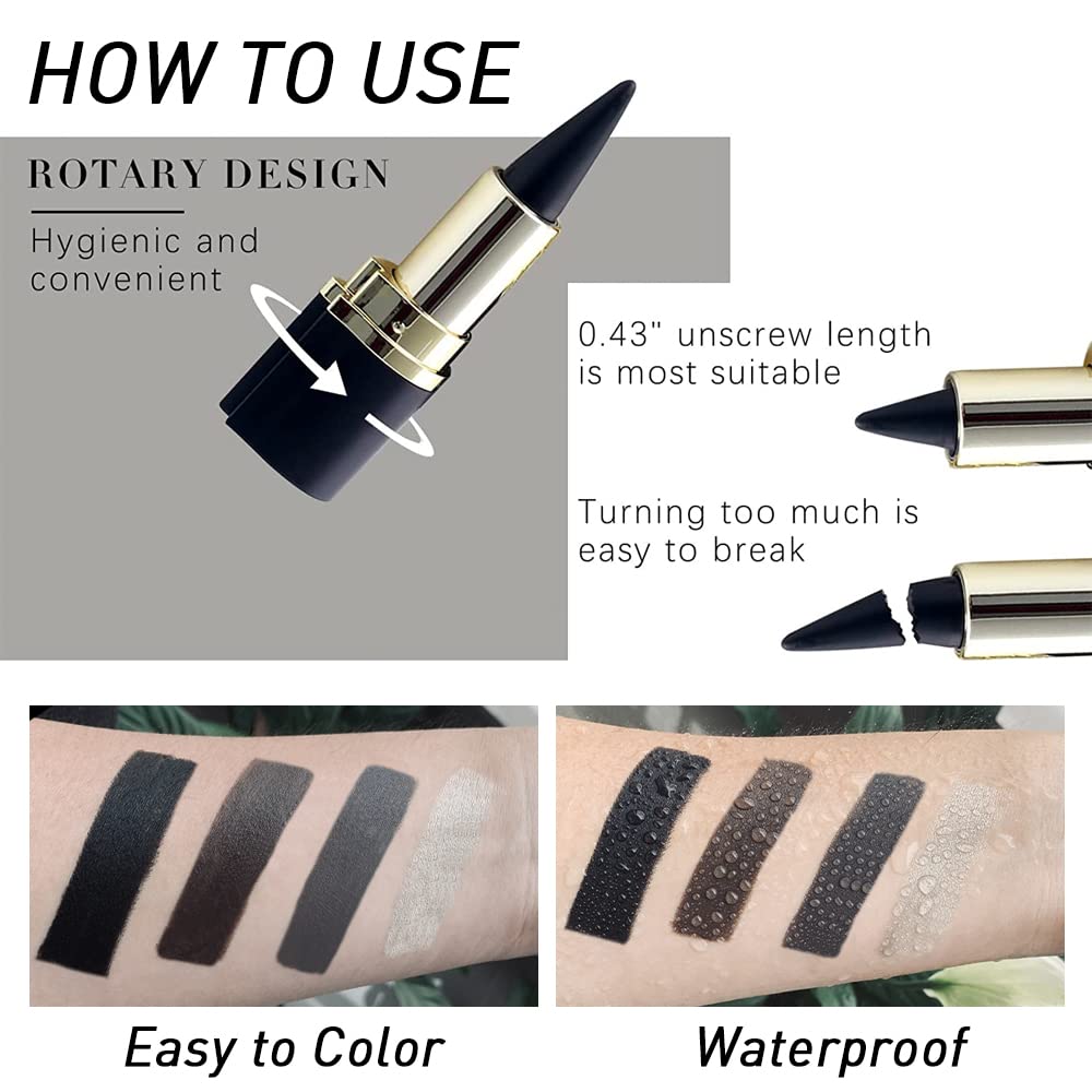 Natural Waterproof Eyeliner Gel Pencil