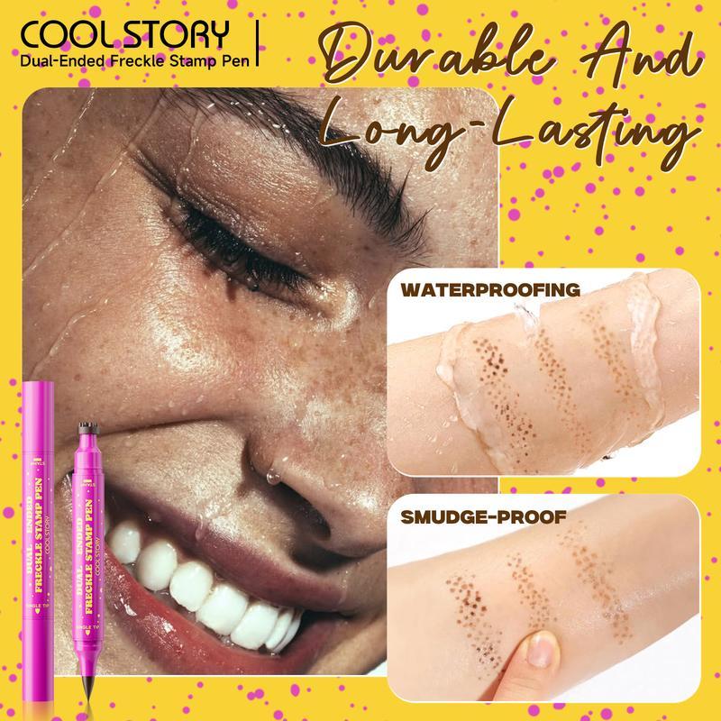 Freckle Stamp & Eyeliner Pen – Waterproof Faux Freckles