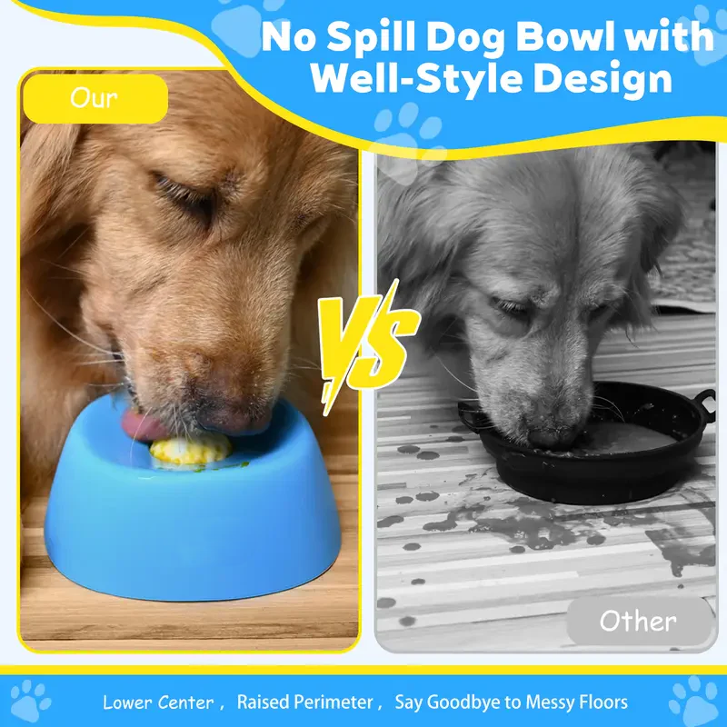 SlowFeast™ Non-Slip Lick Bowl – Anti-Choke Pet Feeder for Dogs & Cats