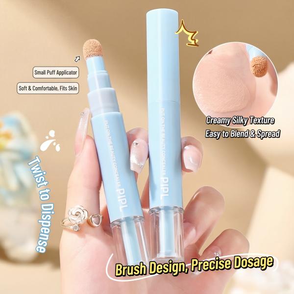 LUMIÈRE Veil™ Dual-Effect Concealer & Foundation – 24H Flawless Matte Perfection