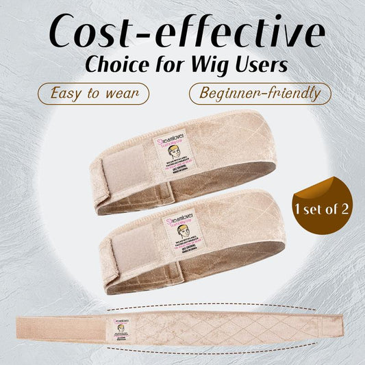 LumiBand™ Non-Slip Wig Headband – Adjustable Comfort Fit