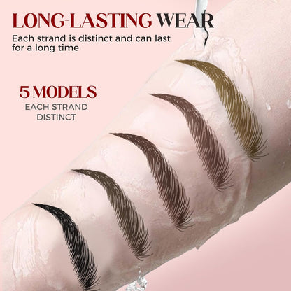 Waterproof Microblading Brow Pen Natural Hair Stroke Eyebrow Marker