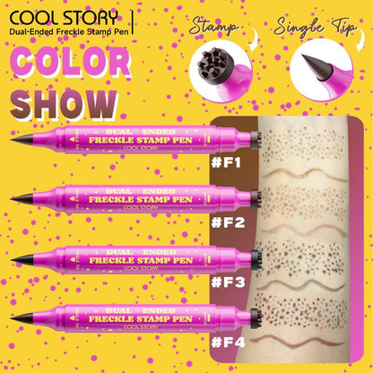 Freckle Stamp & Eyeliner Pen – Waterproof Faux Freckles