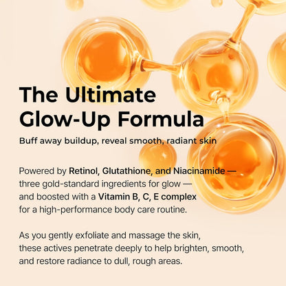 Body Peel Shot Spray Face Peeling Kojic Acid Turmeric Spray