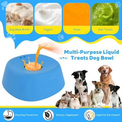 SlowFeast™ Non-Slip Lick Bowl – Anti-Choke Pet Feeder for Dogs & Cats