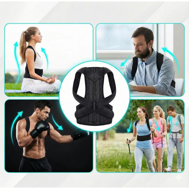 Align™ Posture Corrector Pro – Breathable Adjustable Back Support Belt