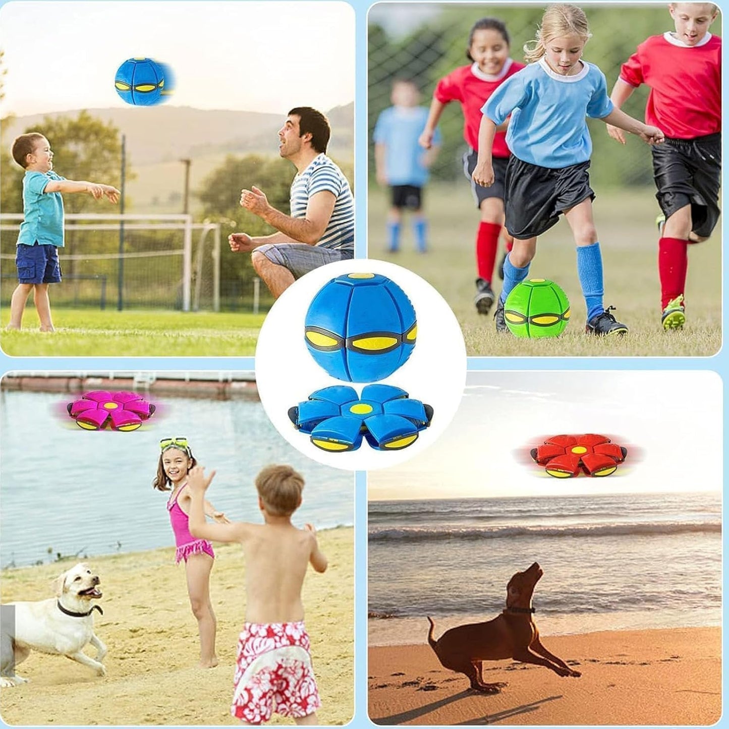 Magic Meta Bouncing & Flying Saucer Ball