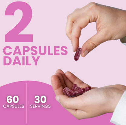 Organic Beet Root Capsules – Circulation & Energy Support