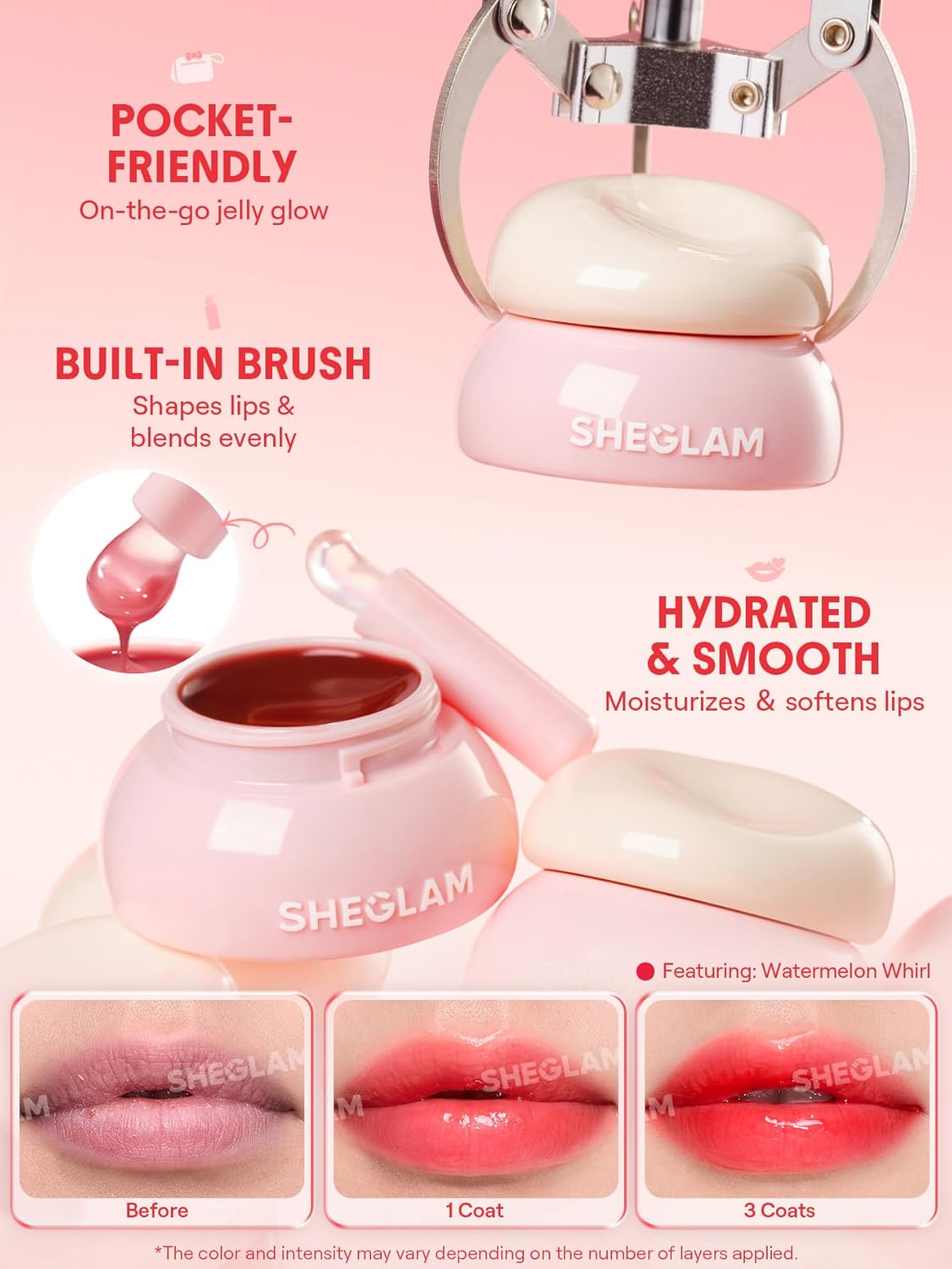 Hydra Jelly Pocket Lip Jam – Hydrating & Nourishing Gloss
