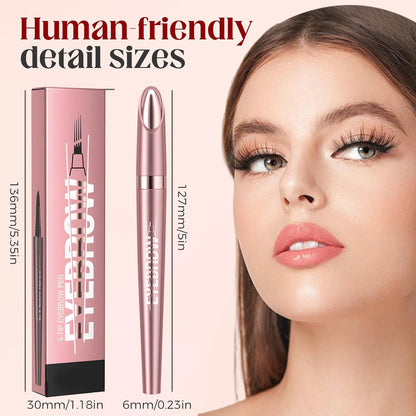 Waterproof Microblading Brow Pen Natural Hair Stroke Eyebrow Marker