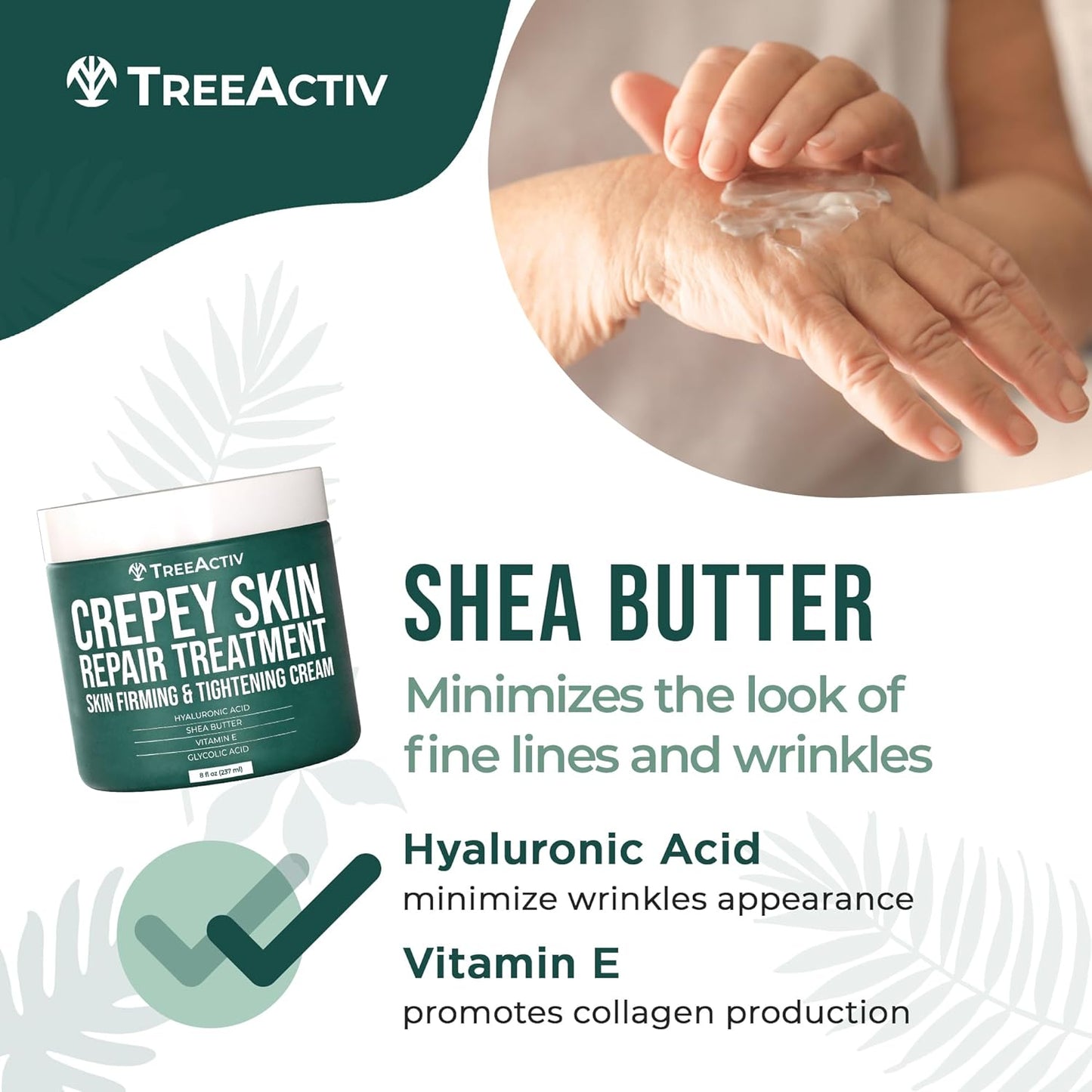 Crepey Skin Repair Treatment