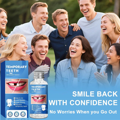 Instant Tooth Repair Beads – Moldable DIY Fix for Missing or Broken Teeth
