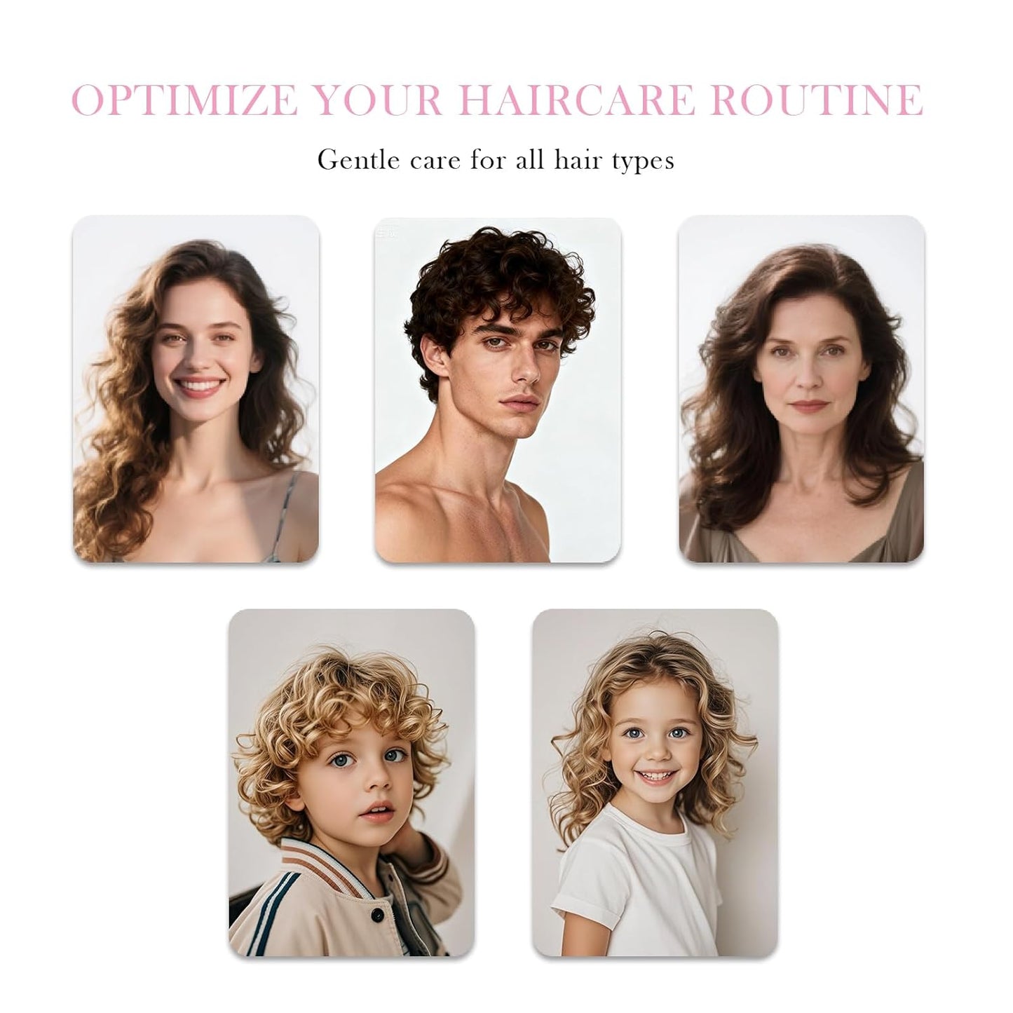 2-in-1 Detangling Mist Hair Brush