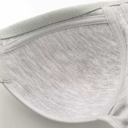 Adjustable Front Closure Push-Up Bra Wire-Free, Seamless & Side Support for Daily Wear