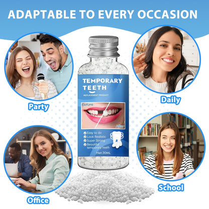 Instant Tooth Repair Beads – Moldable DIY Fix for Missing or Broken Teeth