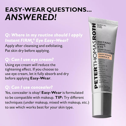Instant FIRMx® Eye Tightener – Temporary Lift for Under-Eye Bags & Wrinkles