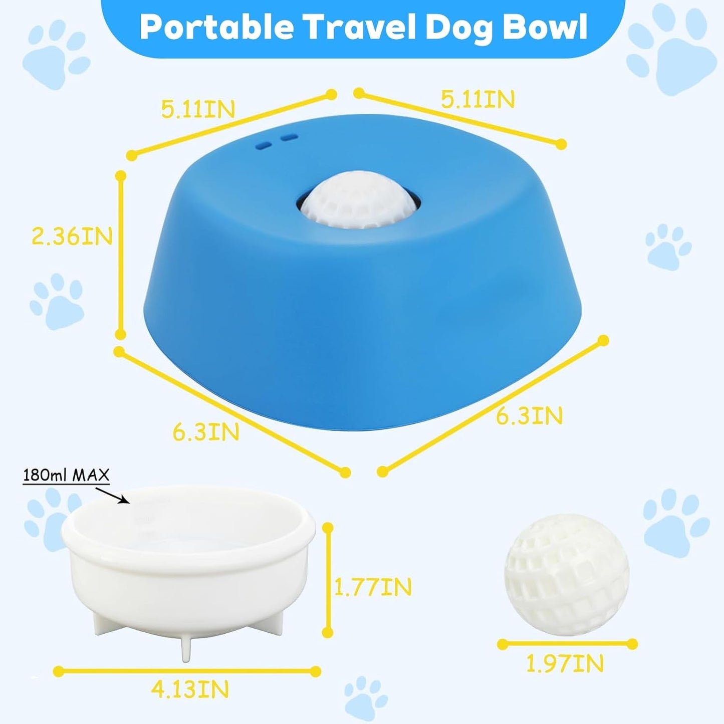 SlowFeast™ Non-Slip Lick Bowl – Anti-Choke Pet Feeder for Dogs & Cats