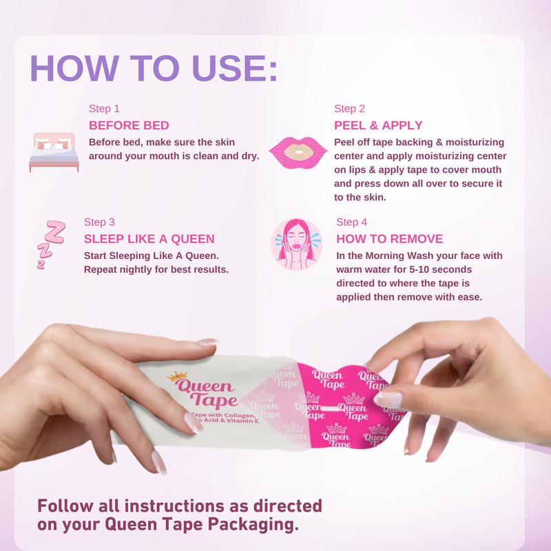 Royal Plump Edition - Hydrating & Moisturizing Sleep Mouth Tape