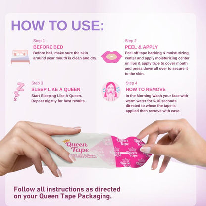 Royal Plump Edition - Hydrating & Moisturizing Sleep Mouth Tape