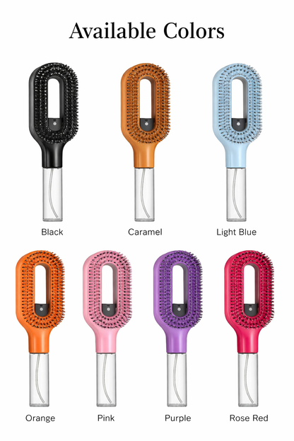 2-in-1 Detangling Mist Hair Brush