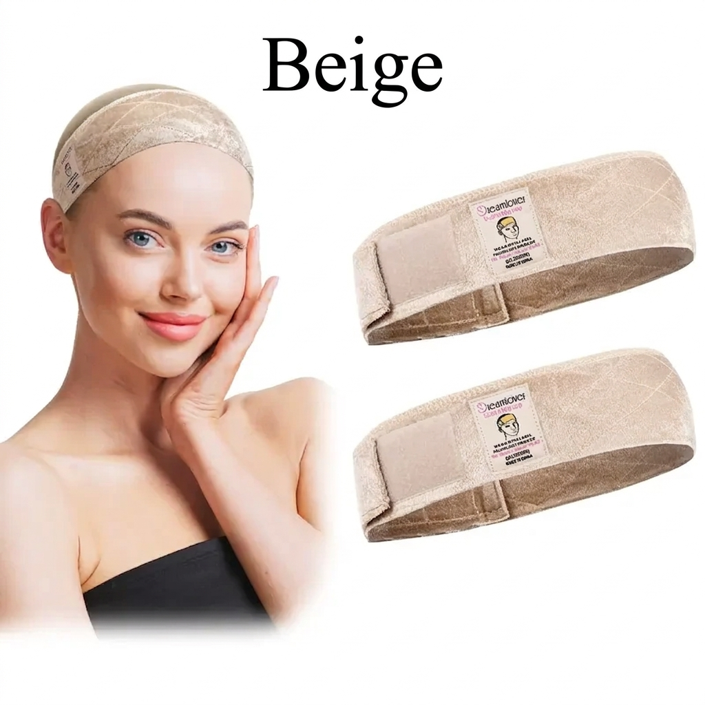 LumiBand™ Non-Slip Wig Headband – Adjustable Comfort Fit