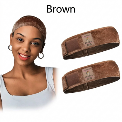 LumiBand™ Non-Slip Wig Headband – Adjustable Comfort Fit