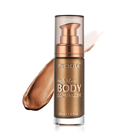 Body Shimmer Oil, Waterproof Long Lasting Moisturizing Body Luminizer