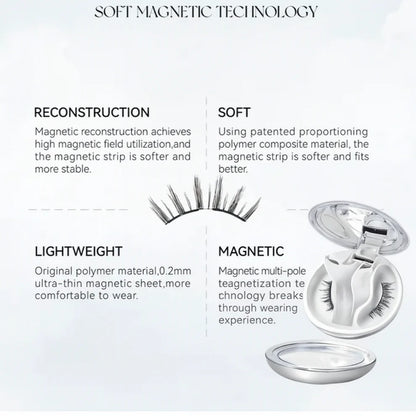 Magnetic Eyelashes with Applicator Kit