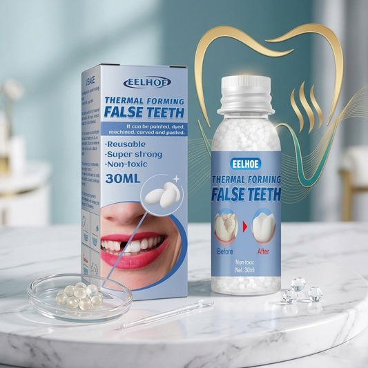 Instant Tooth Repair Beads – Moldable DIY Fix for Missing or Broken Teeth
