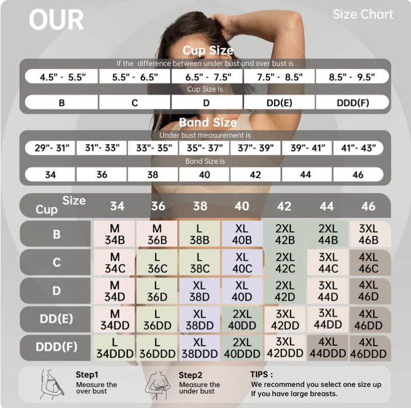 Final Hours 50% Off - Womens Wireless Deep V Jelly Bras